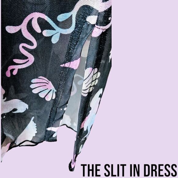 TORRID/DISNEY Plus Size the little mermaid maxiโmesh dress Size 2X - Picture 14 of 16